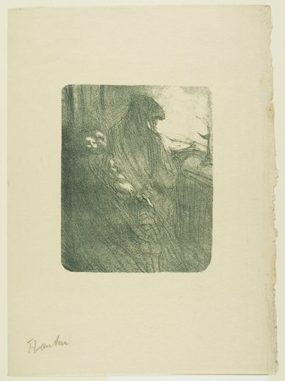 The Old Flirts, from Mélodies de Désiré Dihau by Henri de Toulouse-Lautrec