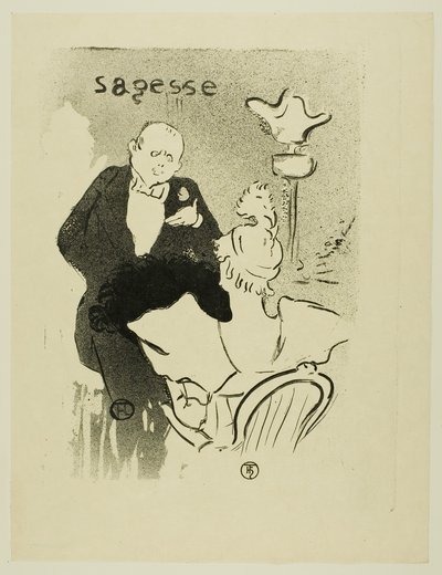 Wisdom by Henri de Toulouse-Lautrec