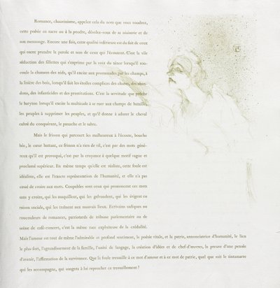 Yvette Guilbert - French Series: No. 12 by Henri de Toulouse-Lautrec