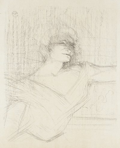 Yvette Guilbert, In the Glu by Henri de Toulouse-Lautrec