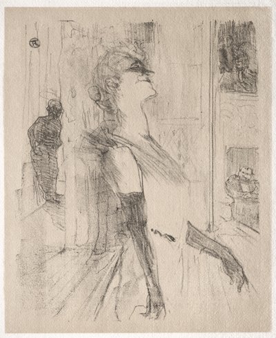 Yvette Guilbert: On Stage by Henri de Toulouse-Lautrec