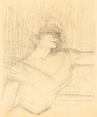 In La glu by Henri de Toulouse Lautrec