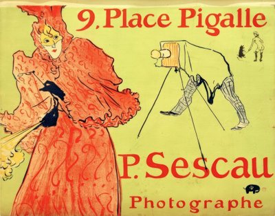 The Photographer Sescau by Henri de Toulouse Lautrec
