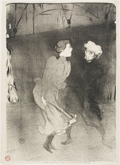 Rehearsal at the Folies-Bergère, Emilenne D