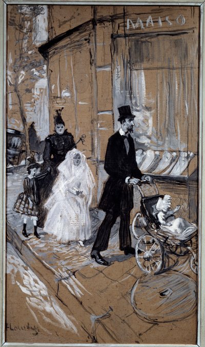 The Day of First Communion by Henri de Toulouse Lautrec