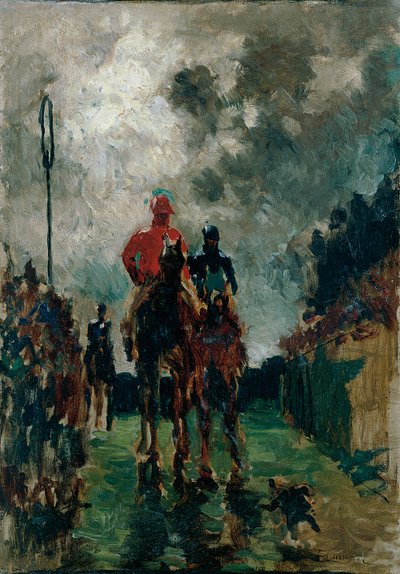 The Jockeys by Henri de Toulouse-Lautrec