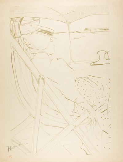 The Passenger in Cabin 54—A Cruise by Henri de Toulouse Lautrec
