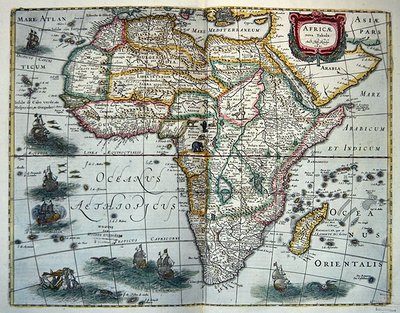 Map of Africa, from 