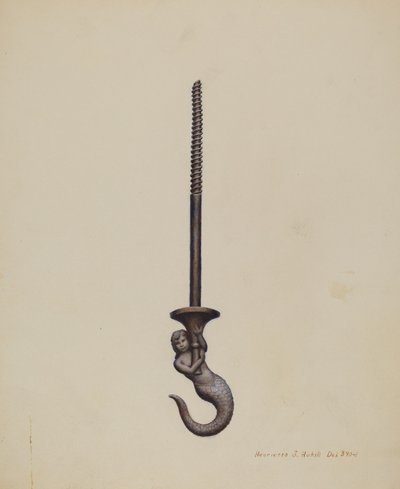Ceiling Hook by Henrietta S. Hukill