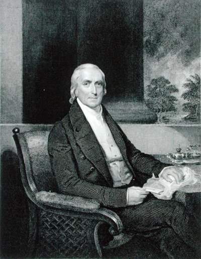 Philip Syng Physick (1768-1837) engraved by Richard W. Dodson (1812-67) by Henry (after) Inman