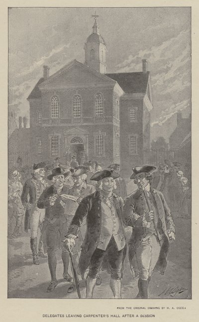 Delegates Leaving Carpenter