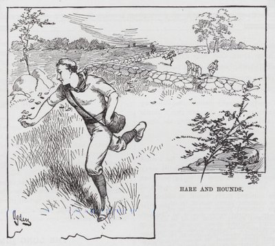 Hare and Hounds by Henry Alexander (after) Ogden