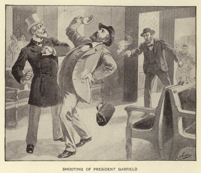 Shooting of President Garfield by Henry Alexander (after) Ogden