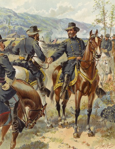 Thomas at Chickamauga, 20 September 1863 by Henry Alexander Ogden