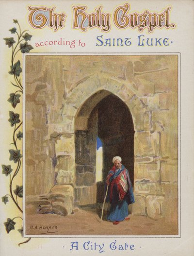 A city gate by Henry Andrew Harper