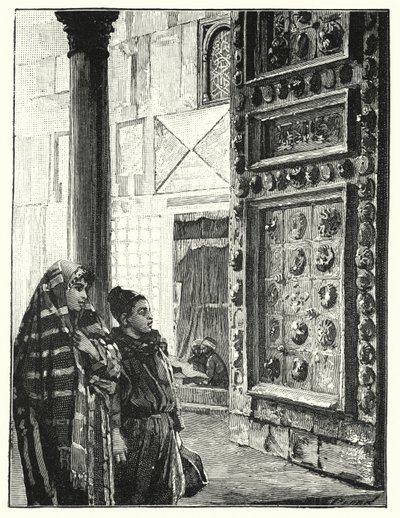 Metal Door of the Great Mosque at Damascus by Henry Andrew Harper