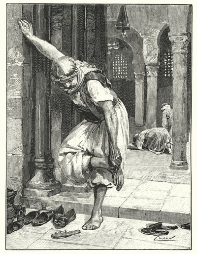 Putting off shoes, an Eastern custom by Henry Andrew Harper