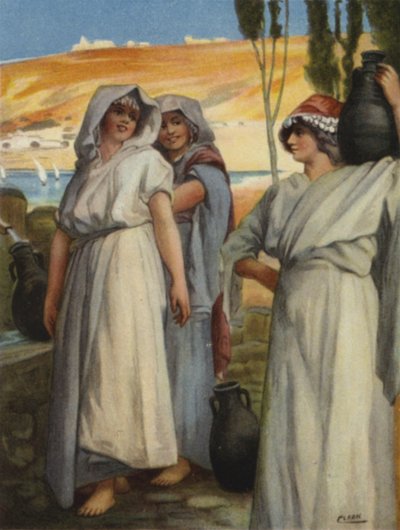 Women Drawing Water at a Well by Henry Andrew Harper
