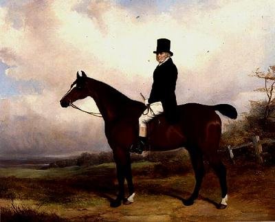 Hunter with Master Up by Henry Barraud