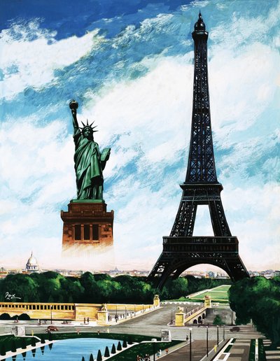 Who built the Eiffel Tower Alexandre Gustave Eiffel by Henry Charles Fox