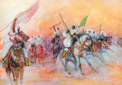 A Powder Play in Morocco by Henry Charles Seppings Wright