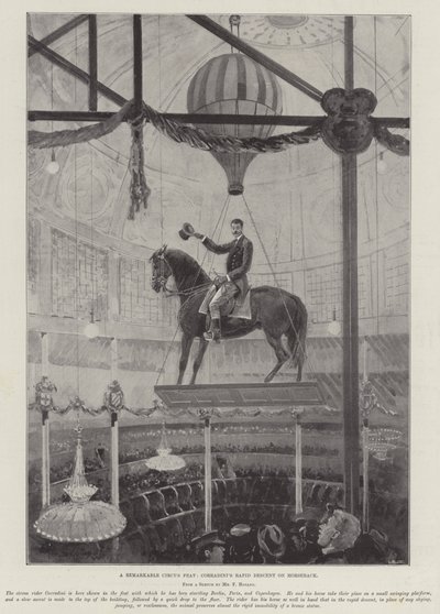 A Remarkable Circus Feat, Corradini