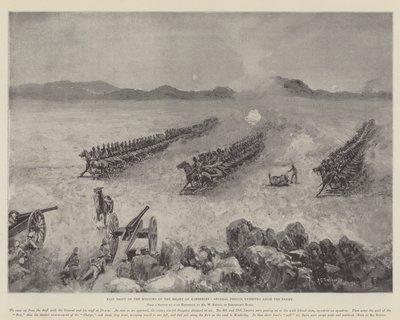 Klip Drift on the Morning of the Relief of Kimberley, General French Sweeping Aside the Enemy by Henry Charles Seppings Wright