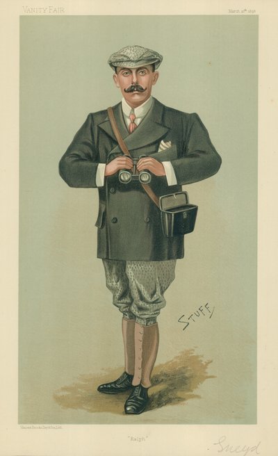 Mr Ralph Sneyd, Ralph, 10 March 1898, Vanity Fair Cartoon by Henry Charles Seppings Wright