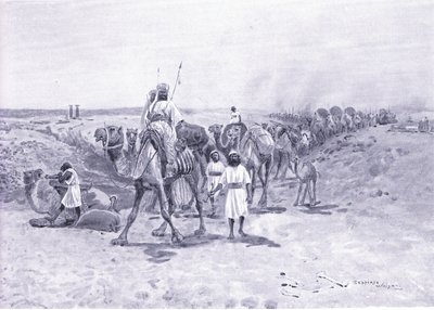 Solomon sends presents to Hiram by Henry Charles Seppings Wright