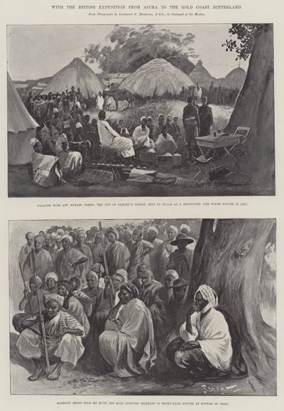 With the British Expedition from Accra to the Gold Coast Hinterland by Henry Charles Seppings Wright