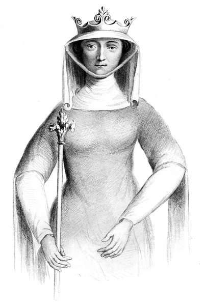 Isabella of France, Queen Consort of Edward II of England by Henry Colburn