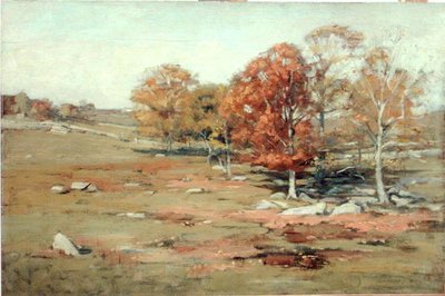 Fall Landscape by Henry Cook White