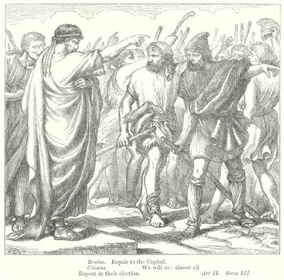 Coriolanus by Henry Courtney (after) Selous