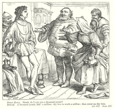 King Henry IV Part I by Henry Courtney (after) Selous