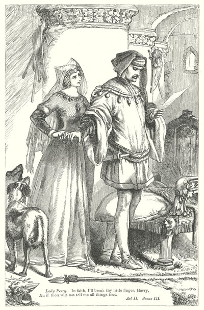 King Henry IV Part I by Henry Courtney (after) Selous
