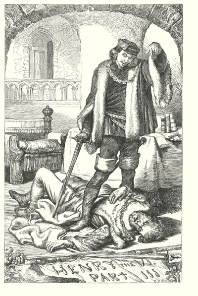King Henry VI Part III by Henry Courtney (after) Selous