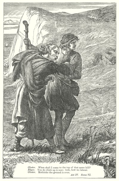 King Lear by Henry Courtney (after) Selous