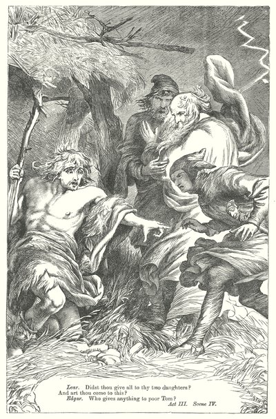 King Lear by Henry Courtney (after) Selous