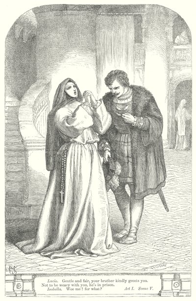 Measure for Measure by Henry Courtney (after) Selous
