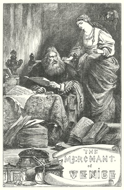 The Merchant of Venice by Henry Courtney (after) Selous
