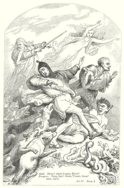 The Tempest by Henry Courtney (after) Selous