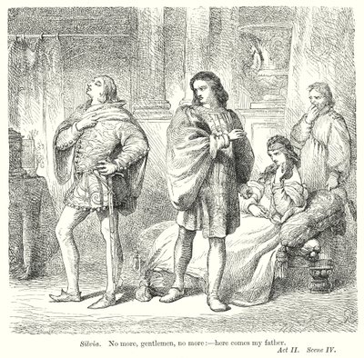 The Two Gentlemen of Verona by Henry Courtney (after) Selous