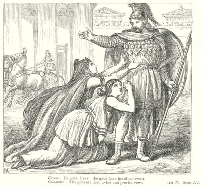 Troilus and Cressida by Henry Courtney (after) Selous