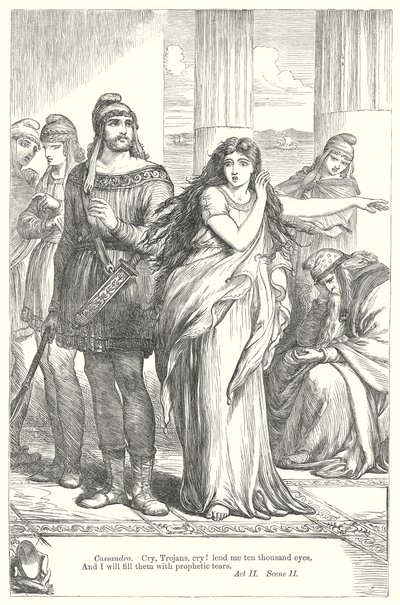 Troilus and Cressida by Henry Courtney (after) Selous