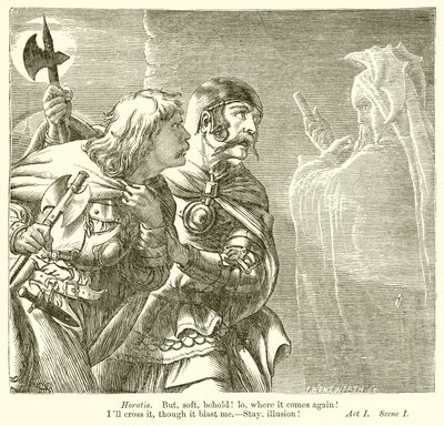 Hamlet by Henry Courtney Selous