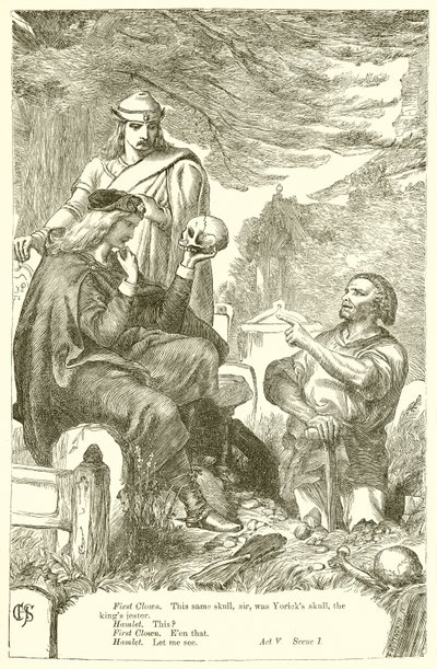 Hamlet by Henry Courtney Selous