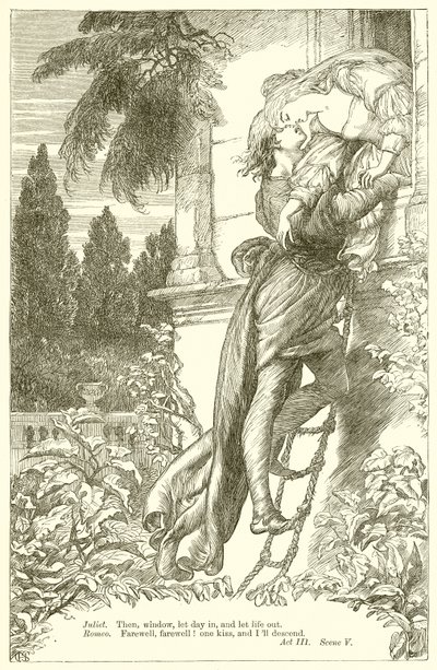 Romeo and Juliet by Henry Courtney Selous