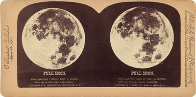 Full Moon, 1860 by Henry Draper