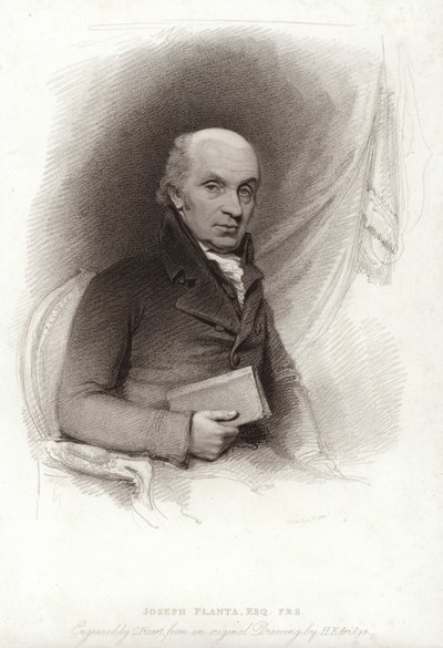 Joseph Planta by Henry Edridge