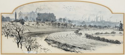 Peel Park and Pendleton from the Crescent by Henry Edward Tidmarsh